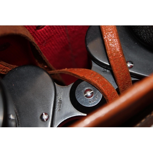 46 - Cased sets of binoculars to include Hunsicker and Alexis of Paris, Juco of Paris and others.