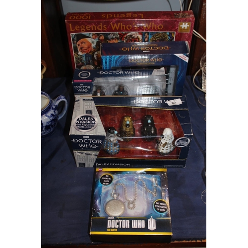 60 - Doctor Who Dalek Invasion Multi-Pack, Friends and Foe of the Thirteenth Doctor collector figure set,... 