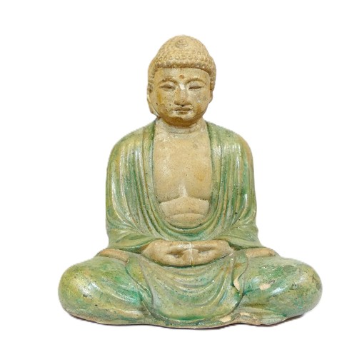 Buddha garden figure - H.27cm  W.24cm