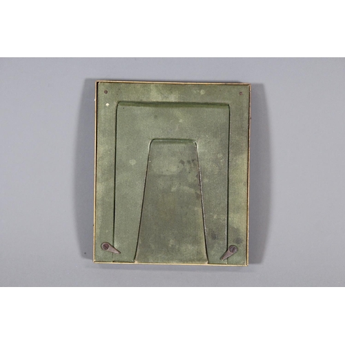 48 - Antique miniature portrait of a young girl, signed bottom right 'IDA H BOGUE', 6.5cm x 5cm, frame 13... 