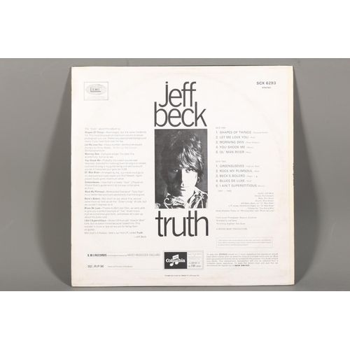 Jeff Beck Truth on Columbia label in stereo, SCX 6293, YAX 3706-1