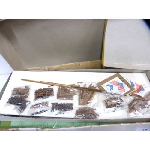 19 - Model of USS constitution.
