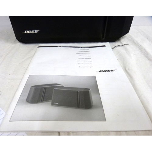 33 - 201 series IV direct reflecting speakers by Bose.