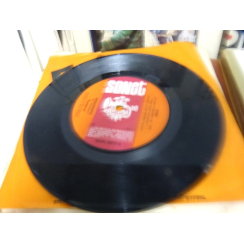 49 - Collection of single records including Leo Sayer. Elton John and Rod Stewart.