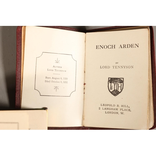 13 - Two brass bound miniature books including Common Prayer and the Holy Bible, and Enoch Arden.&nbsp; (... 