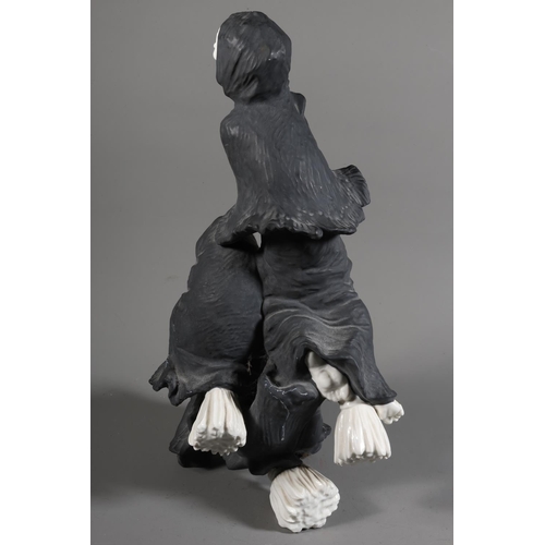 18 - Algora figure group of three witches on broomsticks.