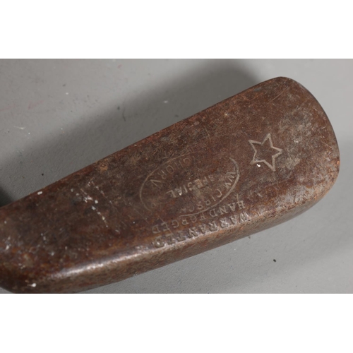 56 - Two hickory golf clubs, W M Gibson Special and a wood.  (2)