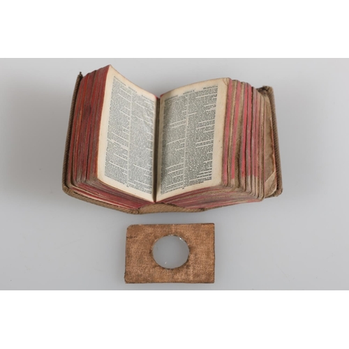 30B - Miniature Holy Bible Old and New Testaments, published by David Bryce and Sons of Glasgow, with magn... 