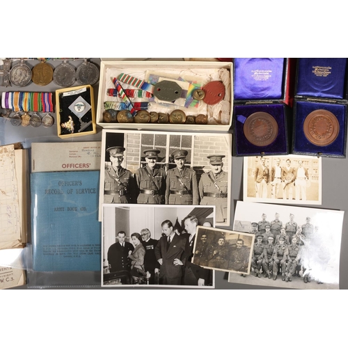 1577 - Medals of 154639 Reverend Major Gerald Kerr Jenkins MC MA of the Royal Field Artillery comprising Mi... 