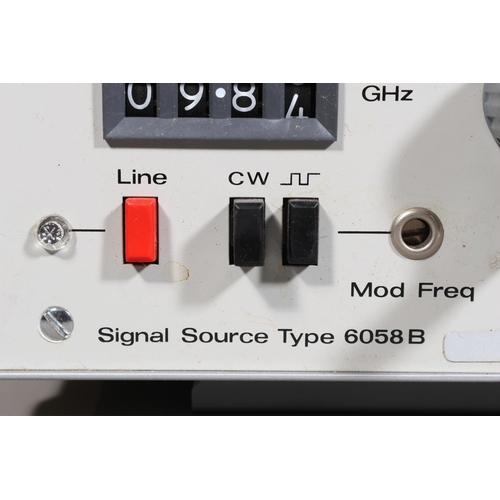 Marconi Istruments Signal Source Type 6058B and a Marconi Sanders Type ...