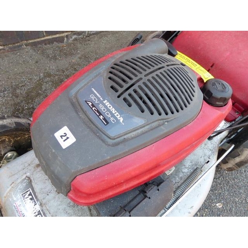 21 - Mountfield SP53 H petrol lawn mower