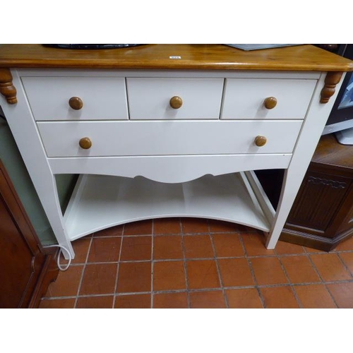 529 - Pine top Shaker style dresser base