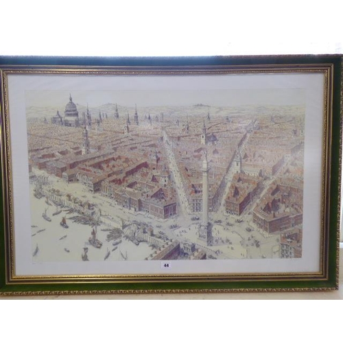 Framed print - Wren's London - Paul Draper
