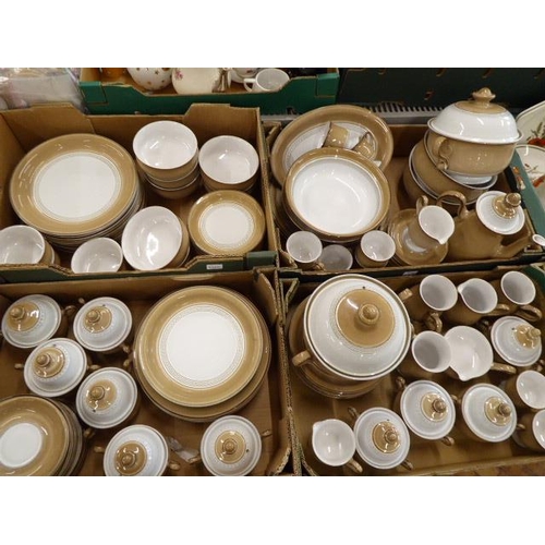 240 - 4 boxes Denby Seville dinner service