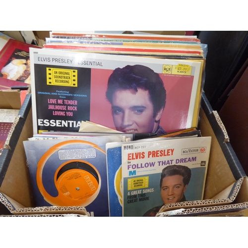 Elvis Presley vinyl LP movie soundtracks and singles