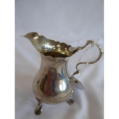 3 - Silver cream jug - London 1757 (2.7ozt)