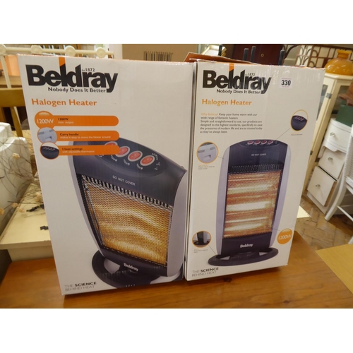 New Beldray halogen heaters (2)