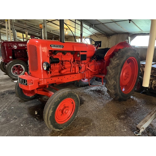 110 - Nuffield Universal 4 BMC 2wd diesel Tractor
Reg: 278YUJ  8138 hours
Serial number: 7/24941L
Tyres Fr... 