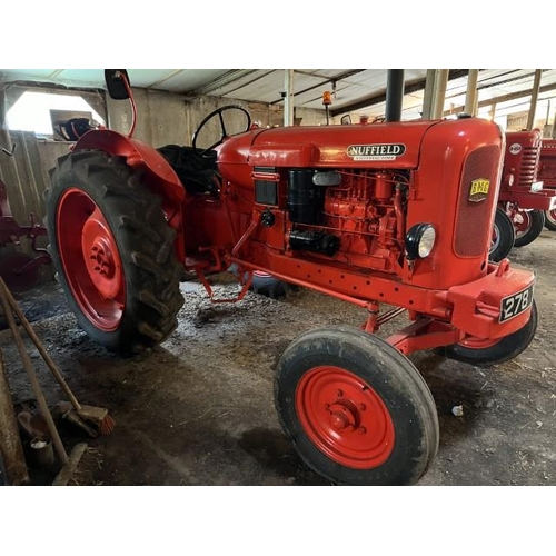 110 - Nuffield Universal 4 BMC 2wd diesel Tractor
Reg: 278YUJ  8138 hours
Serial number: 7/24941L
Tyres Fr... 