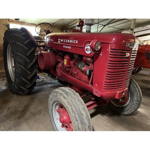 114 - McCormick Standard Super WD-9 2wd diesel Tractor
Reg: RSJ404
Serial number: 1214
Tyres Front 30% Rea... 