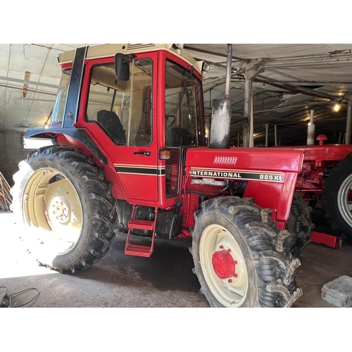 115 - International 885XL 4wd Tractor
Reg: EAH238Y  5,195 hours
Serial number: B650015R001609-X
Tyres Fron... 