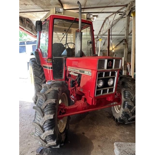 115 - International 885XL 4wd Tractor
Reg: EAH238Y  5,195 hours
Serial number: B650015R001609-X
Tyres Fron... 