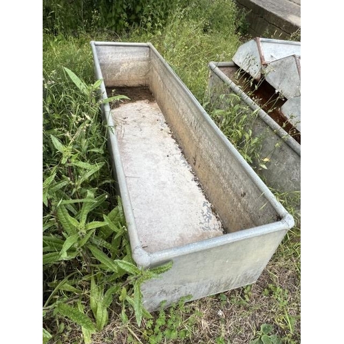 65 - 6ft Galvanised Water trough