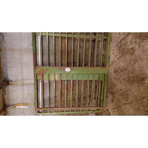 90 - Pair of green gates 6ft x 5.3ft each