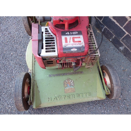 13 - Hayterette petrol lawn mower
