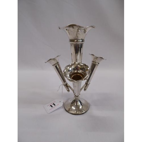 11 - Silver epergne (B'ham 1907)