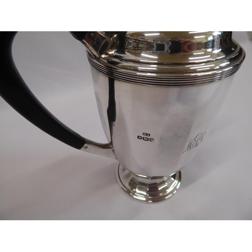 29 - Silver coffee pot - Sheffield 1932