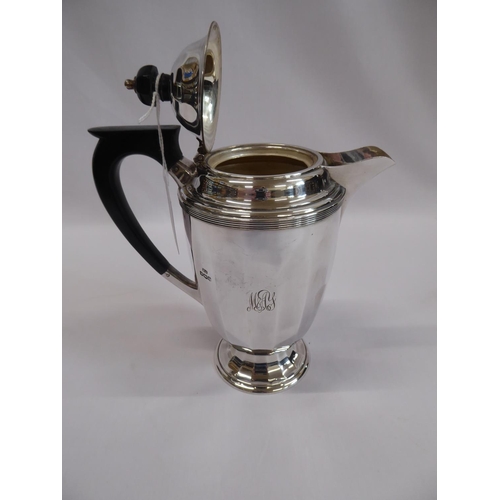 29 - Silver coffee pot - Sheffield 1932