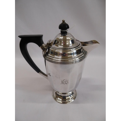 29 - Silver coffee pot - Sheffield 1932