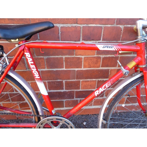 Raleigh 5 speed Racer child's racing bicycle