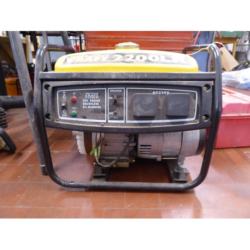 26 - Powercraft 2200LR petrol generator