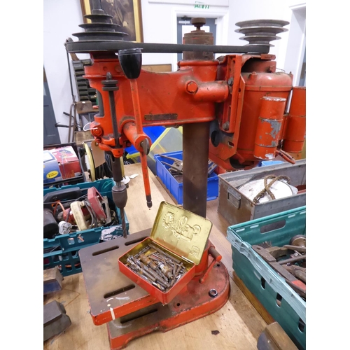 51 - Brook Crompton DP 220 pillar drill ( spares or repairs )