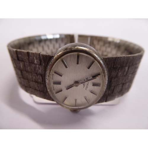 36 - Silver Rotary ladies bracelet wristwatch