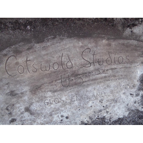 21 - Cotswold Studio reconstitued stone oblong planter