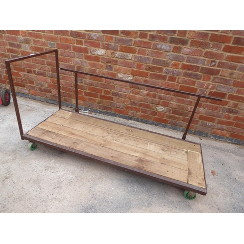 45 - Iron workshop/platform type trolley (74