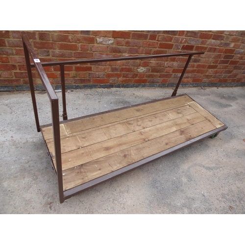 45 - Iron workshop/platform type trolley (74