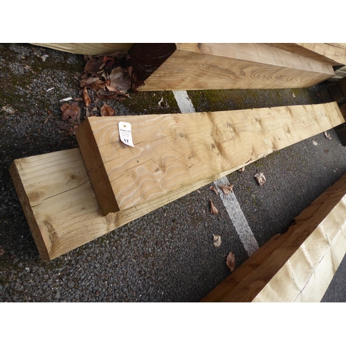 17 - Softwood sleepers approx 118