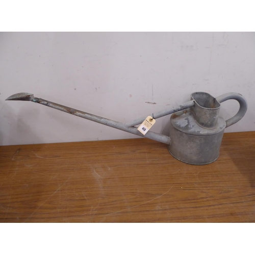 40 - Vintage 'Haws' galvanised watering can