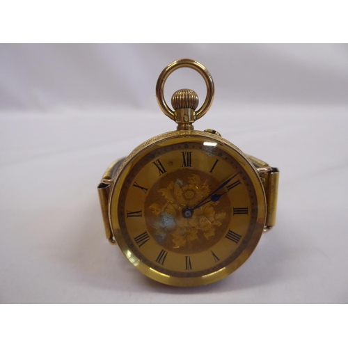 Cuivre pocket hot sale watch 18k