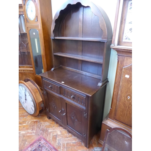 Priory style oak dutch dresser