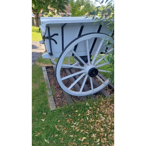 1 - Early 19th Century tipping muck cart 	
Also known as a ‘tip cart’, Scotch cart and muck cart.  Histo... 