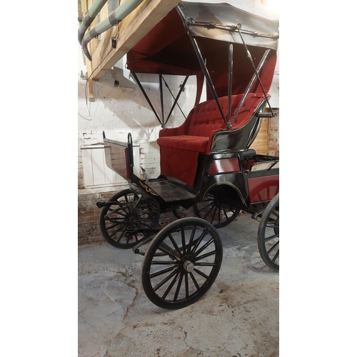 13 - Voitures Robert & Fils Canadian 19th century ‘tall’ cart.

shaft connection height from ground - 27i... 