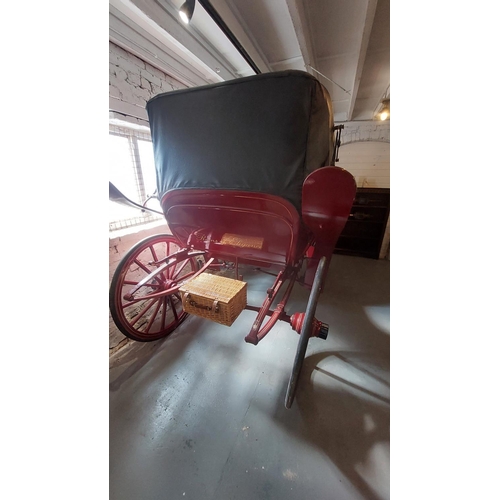 6 - Victorian Ladies Carriage 

including shafts - 75inch
Shaft connection - 36 inches


The Victoria is... 