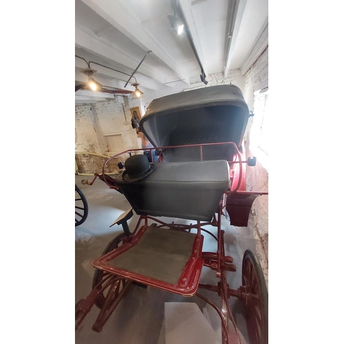 6 - Victorian Ladies Carriage 

including shafts - 75inch
Shaft connection - 36 inches


The Victoria is... 