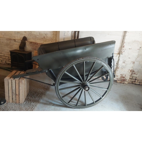 9 - muck cart / livestock trailer,

Turn of the century with ¾ shafts. 

Shaft Length - 76 inch
Wheel di... 