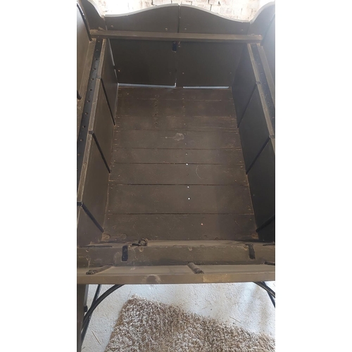 9 - muck cart / livestock trailer,

Turn of the century with ¾ shafts. 

Shaft Length - 76 inch
Wheel di... 